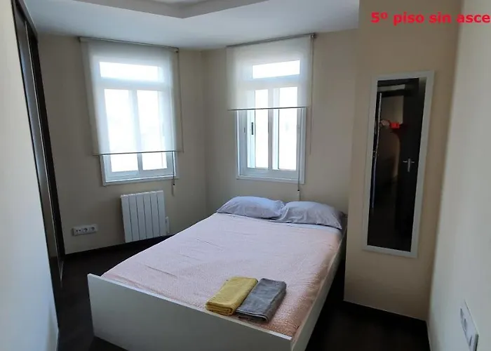 Coqueto De 2 En Zona Estacion Tren Lägenhet A Coruña