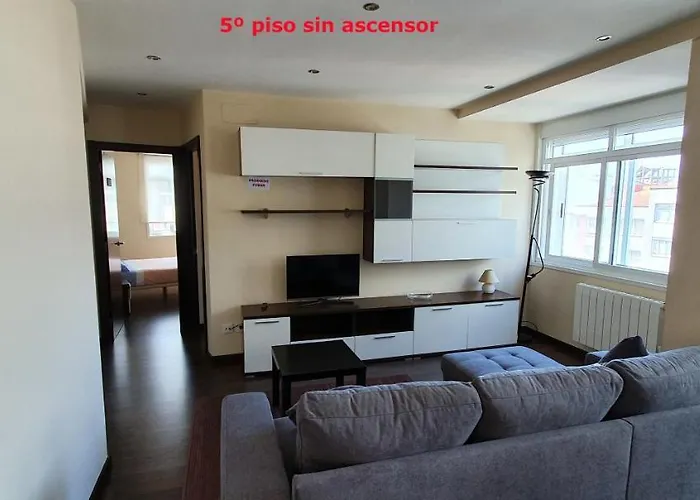 Coqueto De 2 En Zona Estacion Tren Apartment A Coruna